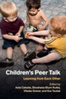 Image for Children&#39;s peer talk  : learning from each other