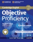 Image for Objective Proficiency Student&#39;s Book with Answers with Downloadable Software Romanian Edition