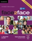 Image for face2face Upper Intermediate Student&#39;s Book with DVD-ROM Romanian Edition