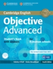 Image for Objective Advanced Student&#39;s Book with Answers with CD-ROM Romanian Edition