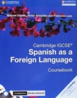Image for Cambridge IGCSE (R) Spanish as a Foreign Language Coursebook with Audio CD and Cambridge Elevate Enhanced edition eBook (2 Years)