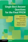 Image for Single best answer questions for the final FFICM