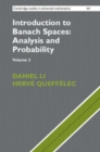 Image for Introduction to Banach Spaces: Analysis and Probability: Volume 2