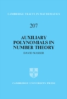 Image for Auxiliary polynomials in number theory : 207