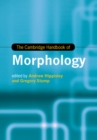Image for The Cambridge handbook of morphology