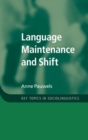 Image for Language maintenance and shift