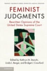 Image for Feminist judgments: rewritten opinions of the United States Supreme Court
