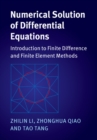 Image for Numerical Solution of Differential Equations: Introduction to Finite Difference and Finite Element Methods