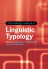 Image for The Cambridge handbook of linguistic typology