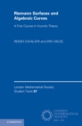 Image for Riemann Surfaces and Algebraic Curves: A First Course in Hurwitz Theory