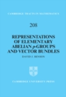 Image for Representations of Elementary Abelian p-Groups and Vector Bundles