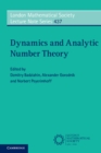 Image for Dynamics and analytic number theory