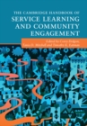 Image for The Cambridge handbook of service learning and community engagement