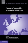 Image for Transfer of immovables in European private law : 16
