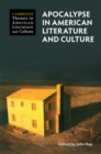 Image for Apocalypse in American Literature and Culture