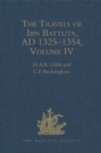 Image for The travels of Ibn Battuta, AD 1325-1354: volume IV : no. 178
