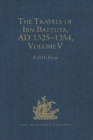 Image for The travels of Ibn Battuta.: (Index.)