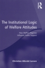 Image for The institutional logic of welfare attitudes: how welfare regimes influence public support