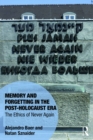 Image for Memory and Forgetting in the Post-Holocaust Era: The Ethics of Never Again