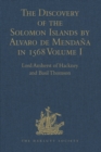Image for The discovery of the Solomon islands by Alvaro de Mendana in 1568: translated from the original Spanish manuscripts.