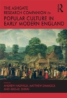 Image for The Ashgate research companion to popular culture in early modern England