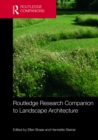 Image for Routledge research companion to landscape architecture