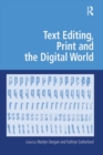 Image for Text editing, print and the digital world