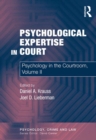 Image for Psychology in the courtroom.: (Psychological expertise in court)