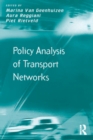 Image for Policy analysis of transport networks