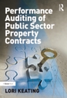Image for Performance auditing of public sector property contracts