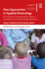 Image for New Approaches in Applied Musicology: A Common Framework for Music Education and Psychology Research