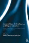 Image for Massive Open Online Courses and Higher Education: What Went Right, What Went Wrong and Where to Next?