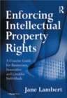 Image for Enforcing intellectual property rights: a concise guide for businesses, innovative and creative individuals