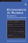 Image for Economics in Russia: studies in intellectual history