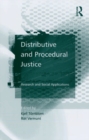 Image for Distributive and Procedural Justice: Research and Social Applications