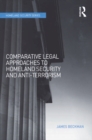 Image for Comparative legal approaches to homeland security and anti-terrorism