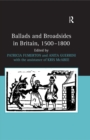 Image for Ballads and broadsides in Britain, 1500-1800