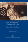 Image for Aloysius Bertrand&#39;s Gaspard de la nuit: beyond the prose poem