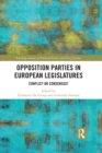 Image for Opposition parties in European legislatures: conflict or consensus?