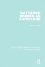 Image for Battered women as survivors