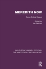 Image for Meredith now: some critical essays