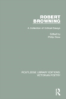Image for Robert Browning: a collection of critical essays