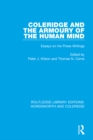 Image for Coleridge and the armoury of the human mind: essays on his prose writings