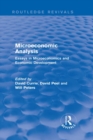 Image for Microeconomic analysis: essays in microeconomics and economic development