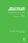 Image for Inflation and unemployment: theory, experience and policy making