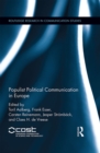 Image for Populist political communication in Europe