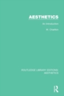 Image for Aesthetics: an introduction