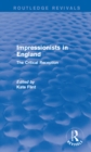 Image for Impressionists in England: the critical reception