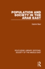 Image for Population and society in the Arab East