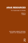 Image for Arab resources: the transformation of a society